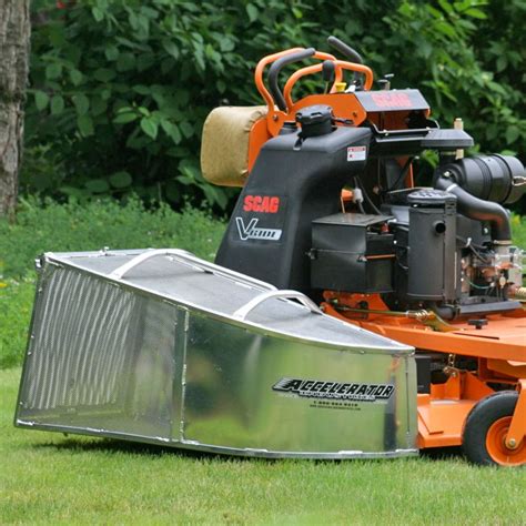 We carry side discharge chutes for all the popular manufacturers, including Craftsman, Gravely, Husqvarna, Snapper, and Toro. . Universal zero turn grass catcher